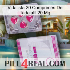 Vidalista 20 Comprimés De Tadalafil 20 Mg 32